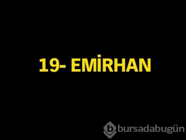 En çok koyulan kız ve erkek isimleri
