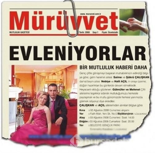 En yaratıcı düğün davetiyeleri