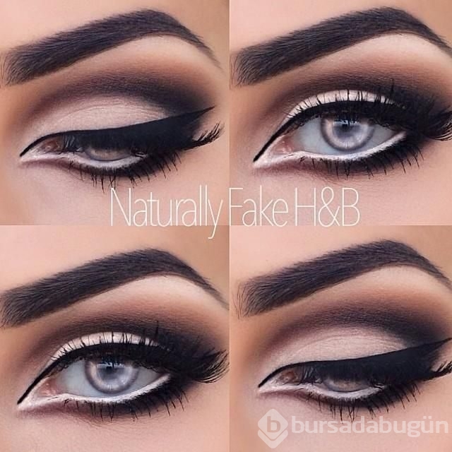 Cut crease makyaj örnekleri