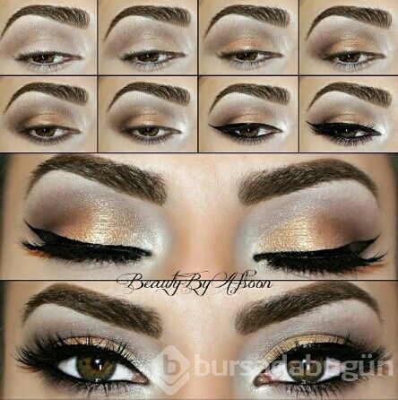 Cut crease makyaj örnekleri