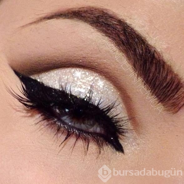 Cut crease makyaj örnekleri