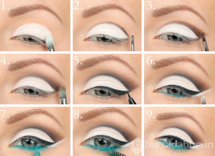Cut crease makyaj örnekleri
