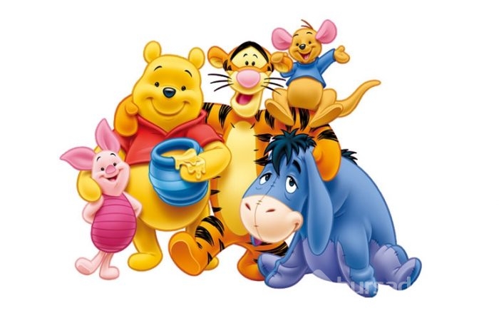 Winnie the Pooh! Onları hiç böyle tanımadınız