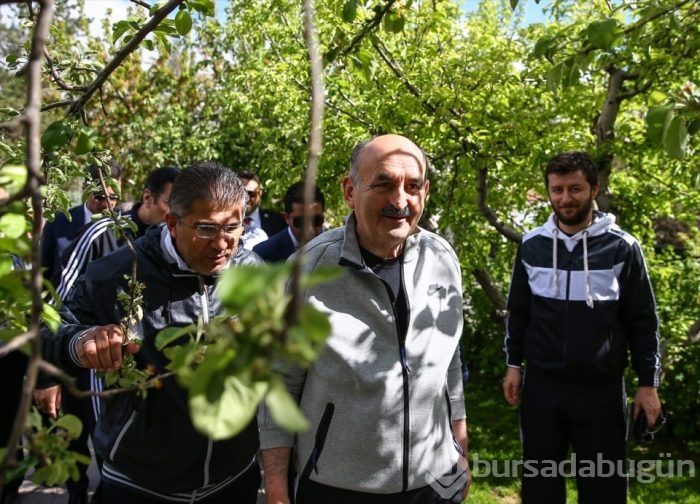 Bakanlar sağlıklı yaşam için pedal çevirdi