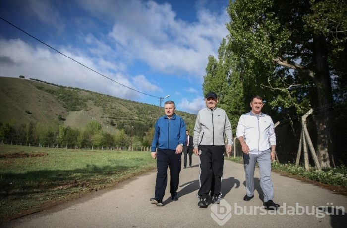 Bakanlar sağlıklı yaşam için pedal çevirdi