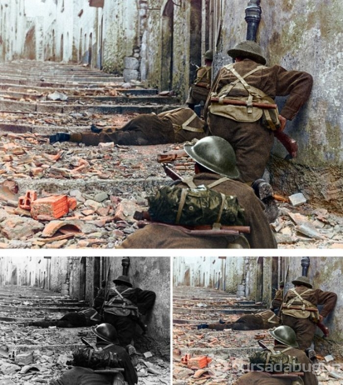 &#8203;Siyah beyaz fotoğraflara yeniden hayat veren sanatçıdan 15 fotoğraf
