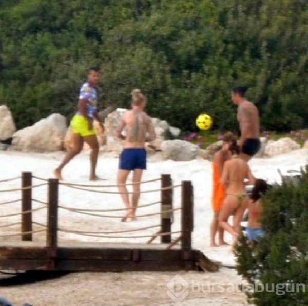 Fenerbahçeli yıldızların Bodrum kaçamağı