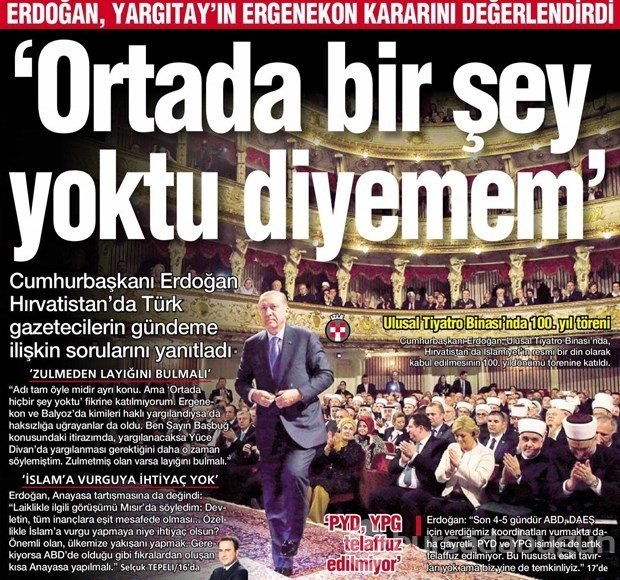 Günün gazete manşetleri  28 Nisan 2016
