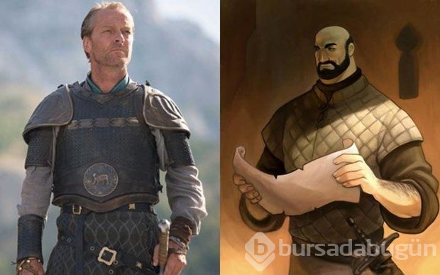 Game of Thrones karakterleri kitapta nasıl görünüyor
