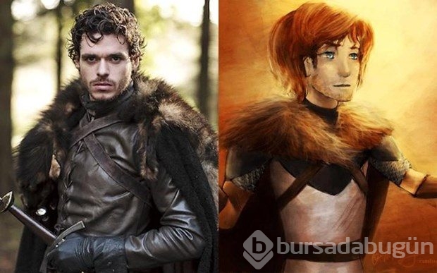 Game of Thrones karakterleri kitapta nasıl görünüyor
