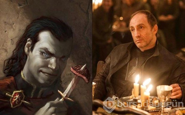 Game of Thrones karakterleri kitapta nasıl görünüyor
