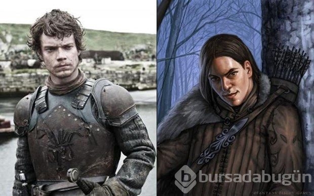 Game of Thrones karakterleri kitapta nasıl görünüyor
