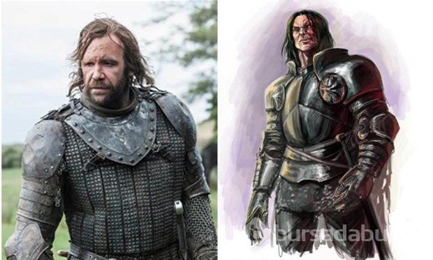 Game of Thrones karakterleri kitapta nasıl görünüyor
