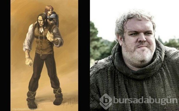 Game of Thrones karakterleri kitapta nasıl görünüyor
