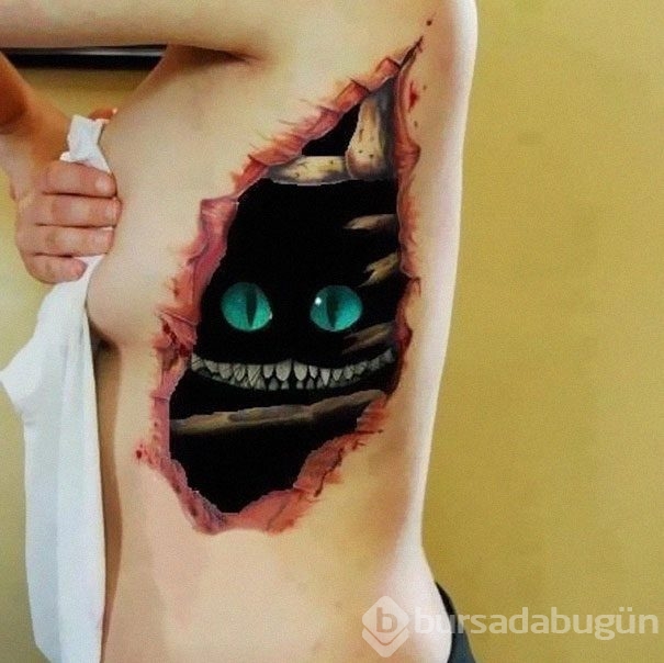 Dövme modası sınır tanımıyor: 3D dövme