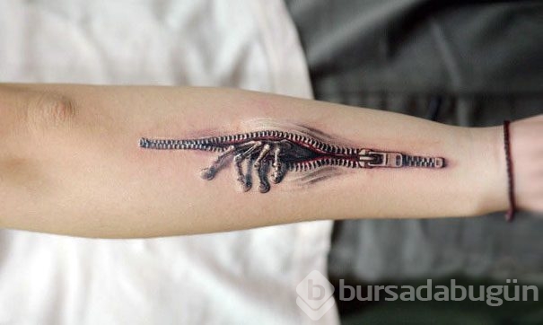 Dövme modası sınır tanımıyor: 3D dövme