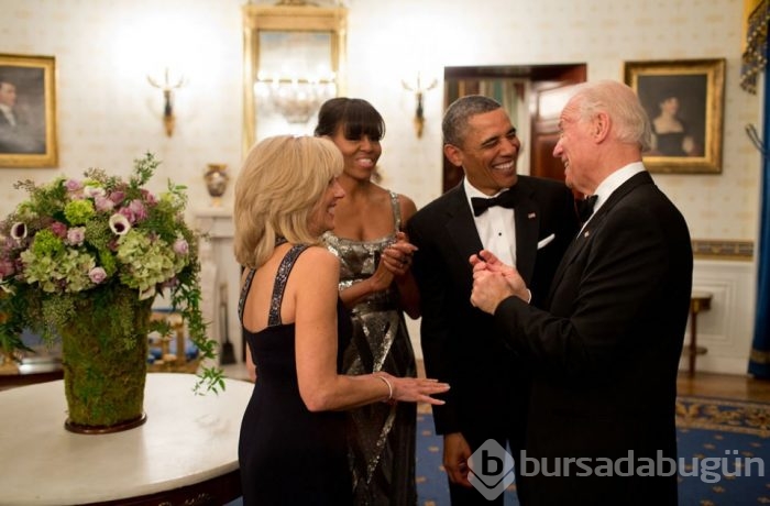 Özel fotoğraflarla Beyaz Saray'da 'Obama'