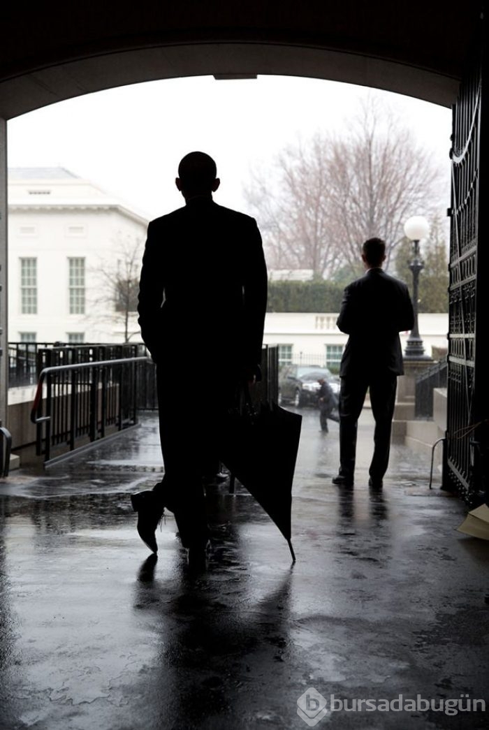 Özel fotoğraflarla Beyaz Saray'da 'Obama'