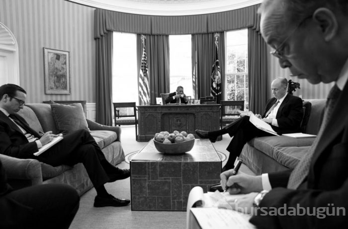 Özel fotoğraflarla Beyaz Saray'da 'Obama'