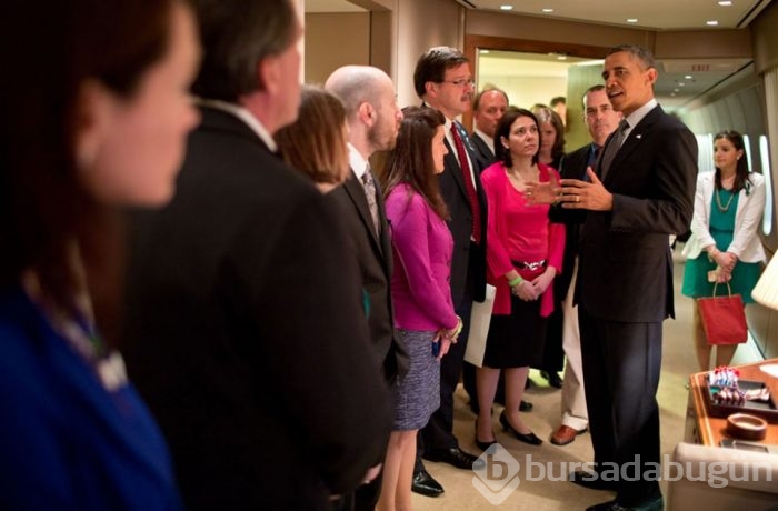 Özel fotoğraflarla Beyaz Saray'da 'Obama'