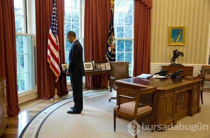 Özel fotoğraflarla Beyaz Saray'da 'Obama'