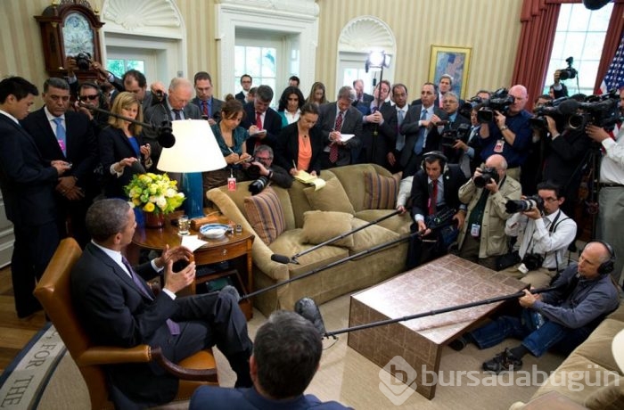 Özel fotoğraflarla Beyaz Saray'da 'Obama'