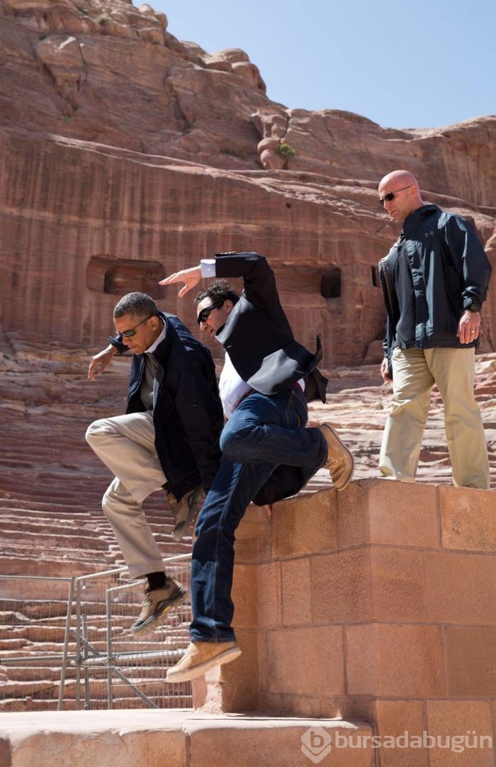 Özel fotoğraflarla Beyaz Saray'da 'Obama'
