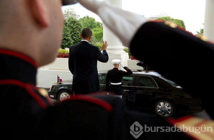 Özel fotoğraflarla Beyaz Saray'da 'Obama'