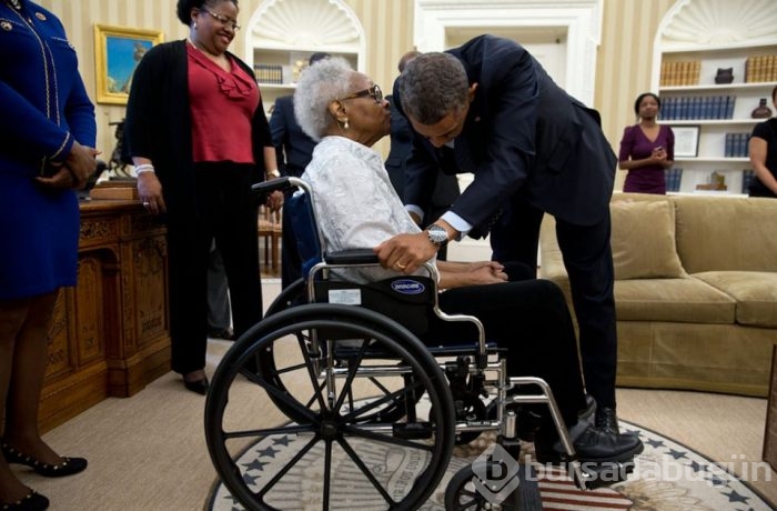 Özel fotoğraflarla Beyaz Saray'da 'Obama'