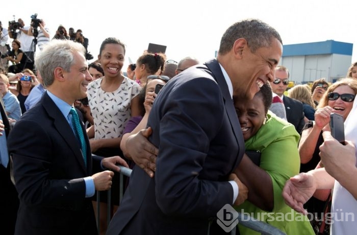 Özel fotoğraflarla Beyaz Saray'da 'Obama'