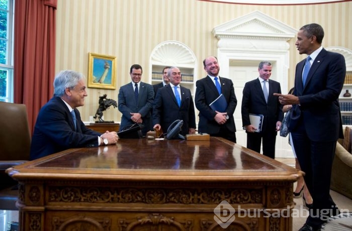 Özel fotoğraflarla Beyaz Saray'da 'Obama'