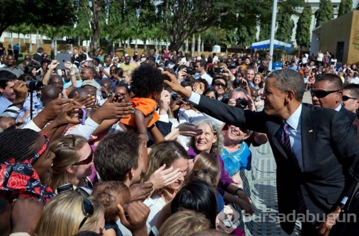 Özel fotoğraflarla Beyaz Saray'da 'Obama'