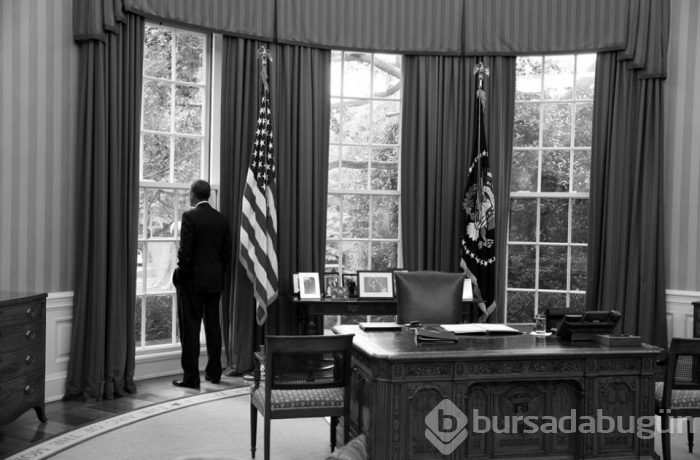 Özel fotoğraflarla Beyaz Saray'da 'Obama'