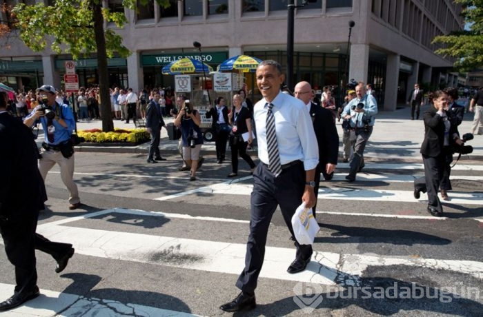 Özel fotoğraflarla Beyaz Saray'da 'Obama'