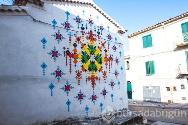 Grafiti ile origami birleşince ortaya bunlar çıktı