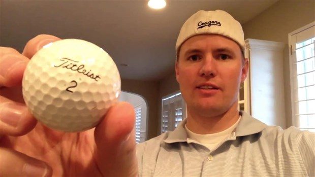 Golf topunun içinden bakın ne çıktı?