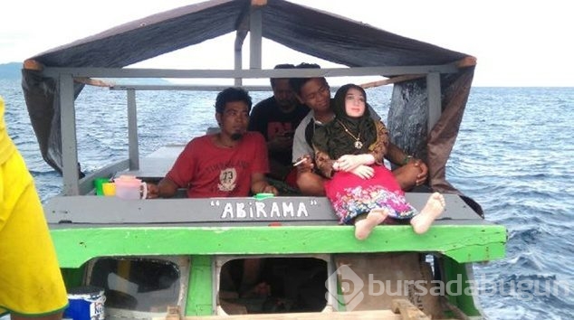 Kıyıya vuran şişme kadını melek sandılar