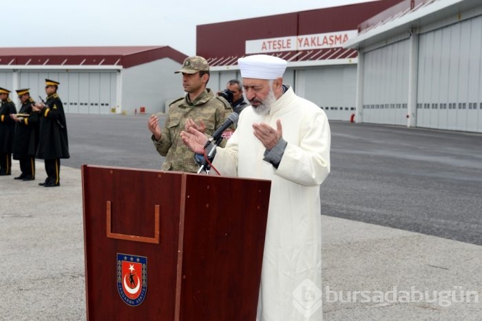 Hakkari şehitlerine veda