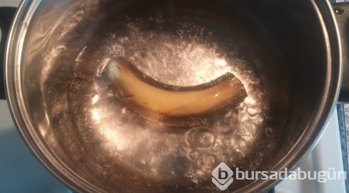 Bir muz, bir tencere, biraz da su... Bu üçü bir araya geldiğinde ortaya çıkan sonuca inanamayacaksınız