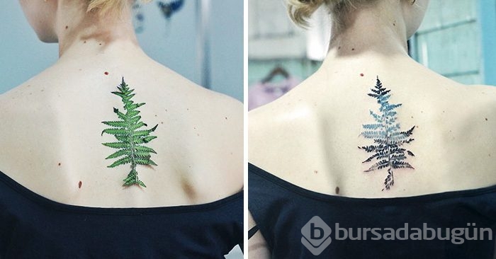 Dövmede en son moda:  Botanik dövme