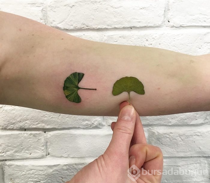 Dövmede en son moda:  Botanik dövme
