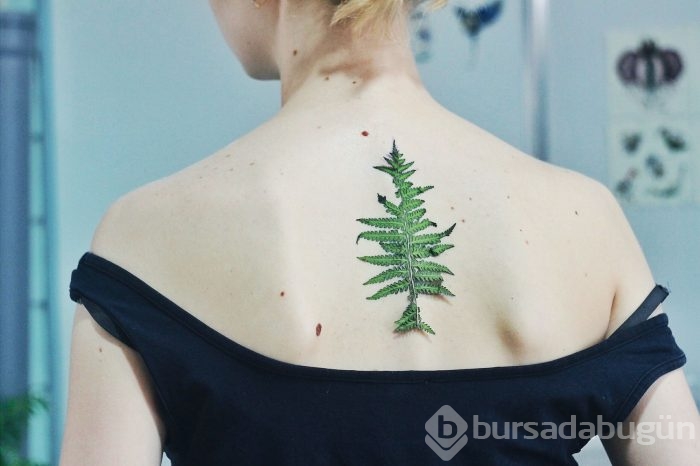 Dövmede en son moda:  Botanik dövme