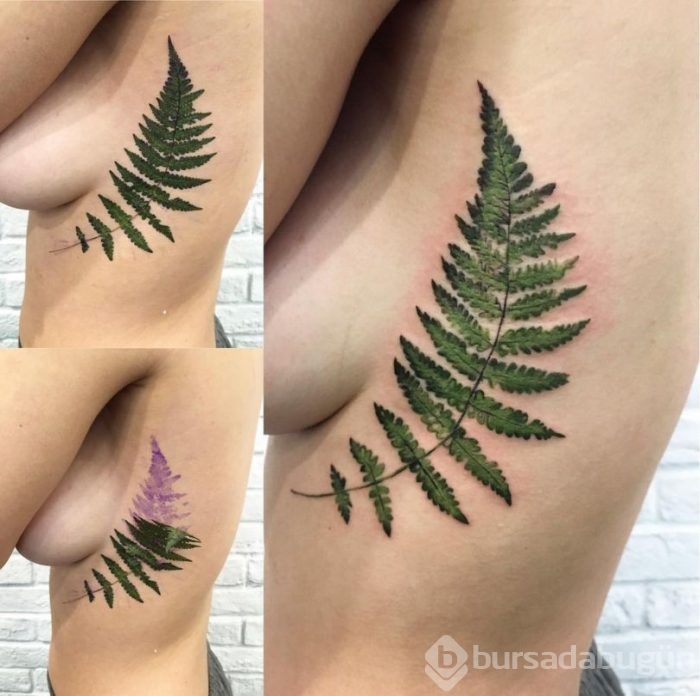 Dövmede en son moda:  Botanik dövme