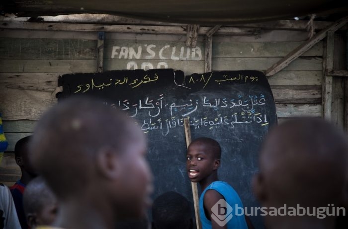 Senegal'de yatılı bir Kuran kursu