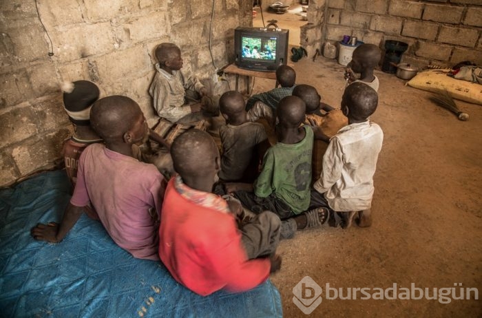 Senegal'de yatılı bir Kuran kursu