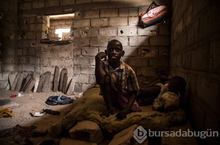 Senegal'de yatılı bir Kuran kursu