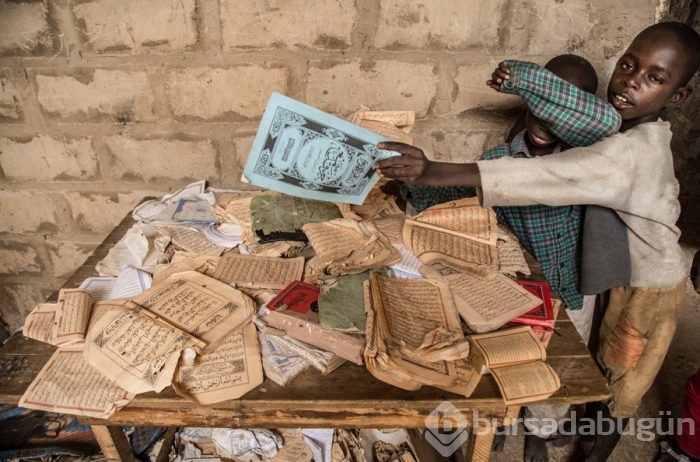 Senegal'de yatılı bir Kuran kursu