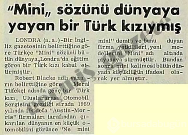 Geçmiş zaman olur ki...
