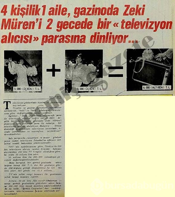 Geçmiş zaman olur ki...