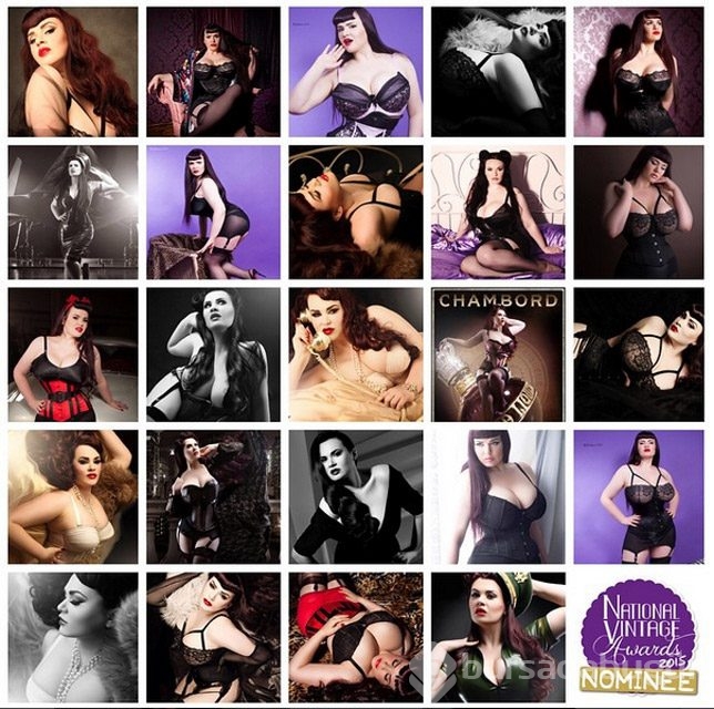 Pin-up kızı nefes kesti!
